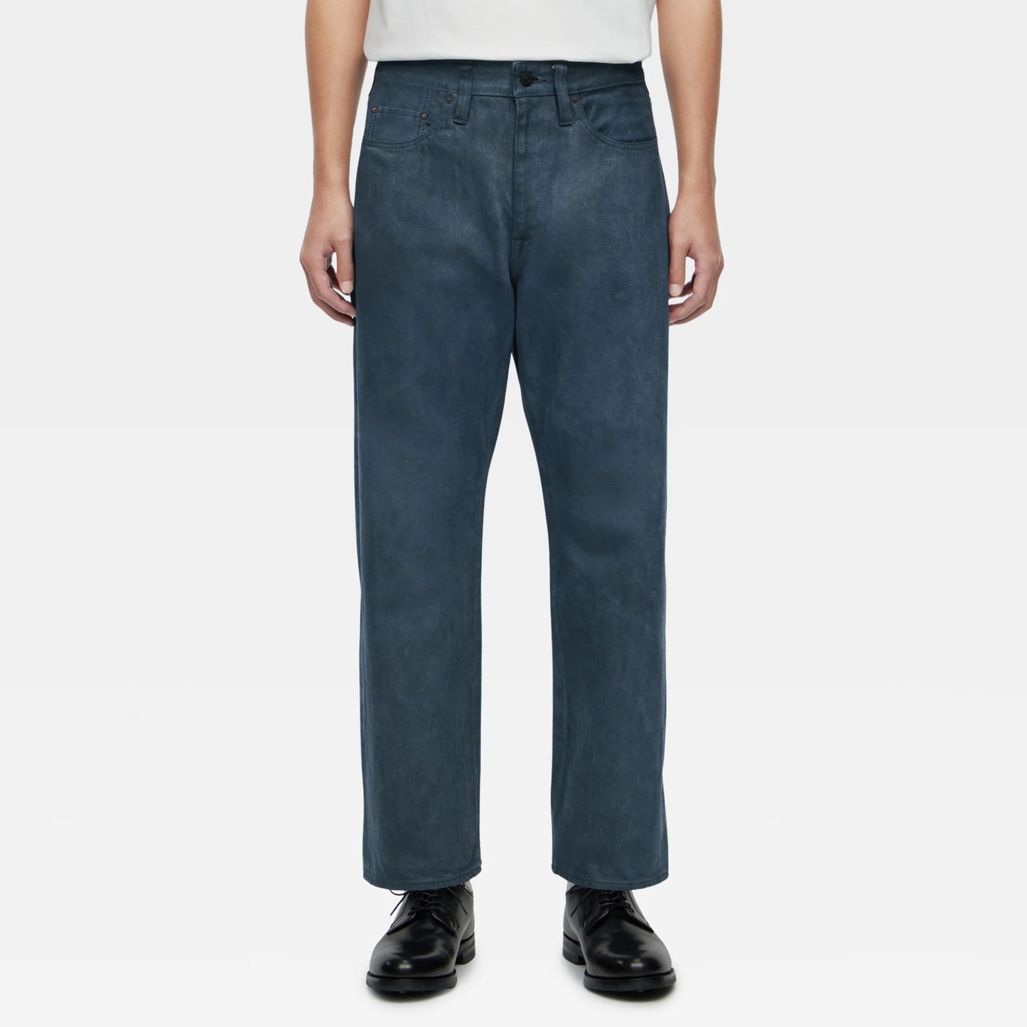 Mud&Natural Indigo Dyed Jeans Straight Fit