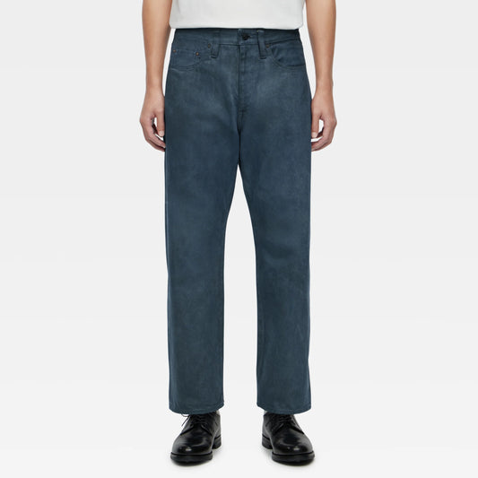 Mud&Natural Indigo Dyed Jeans Straight Fit