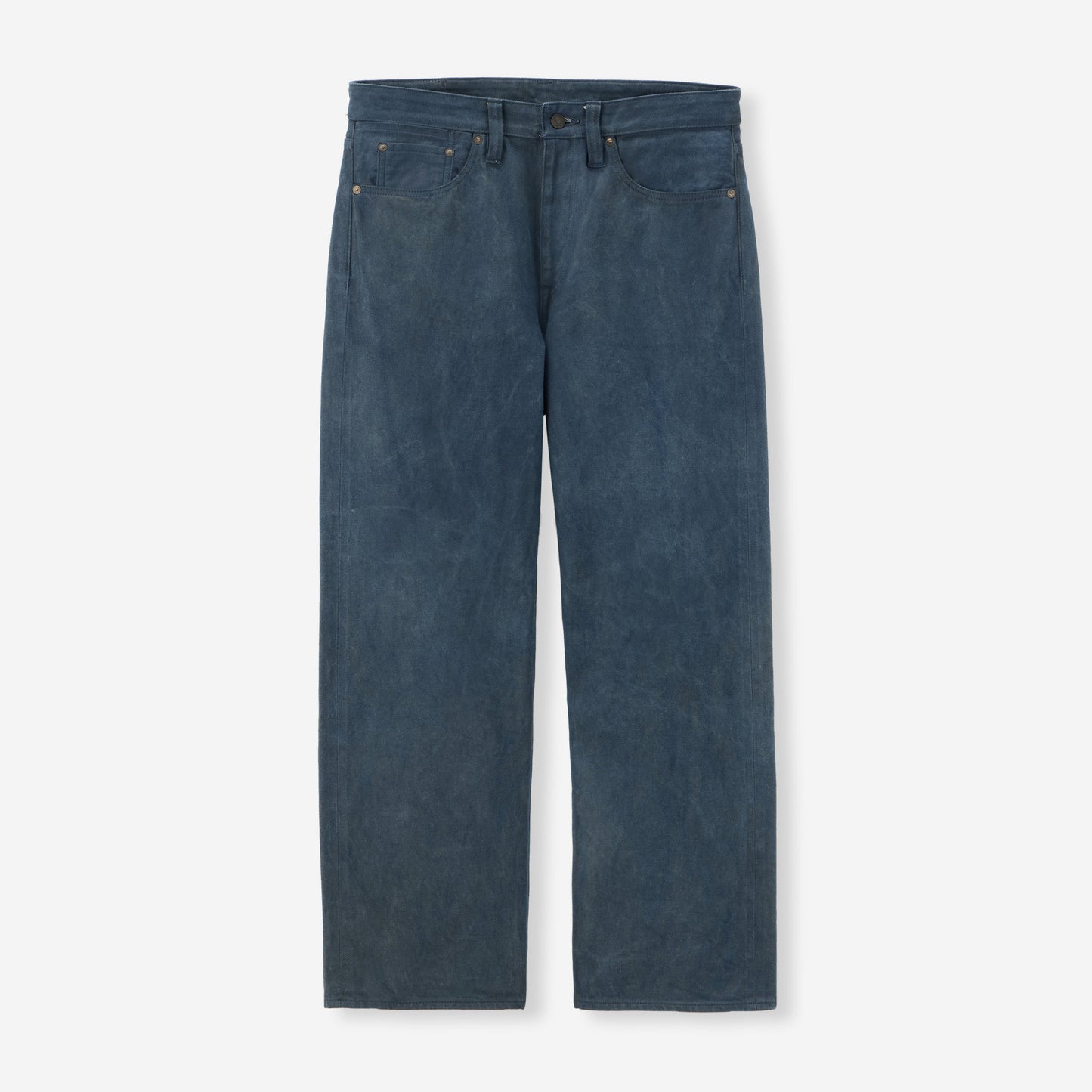 Mud&Natural Indigo Dyed Jeans Straight Fit