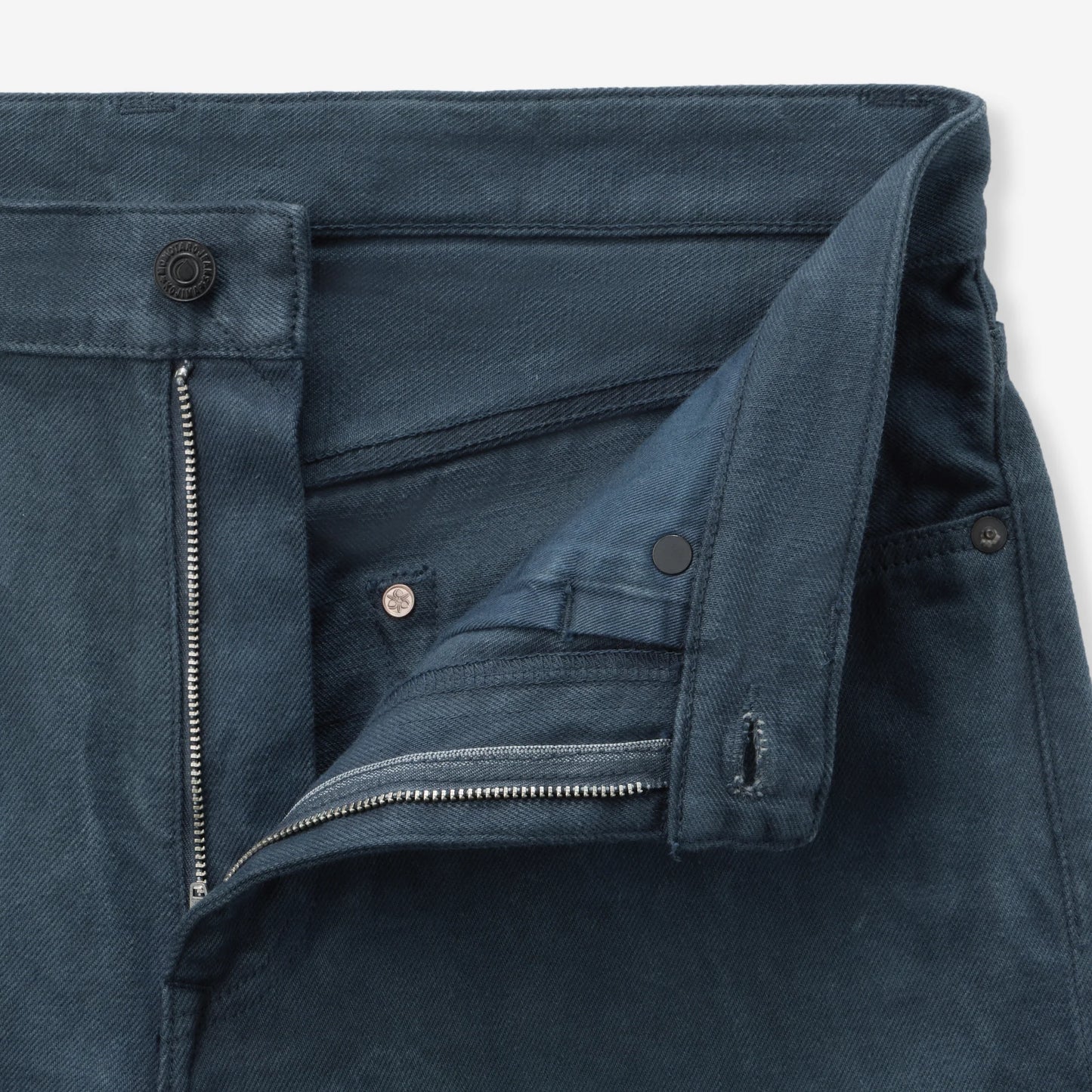 Mud&Natural Indigo Dyed Jeans Straight Fit