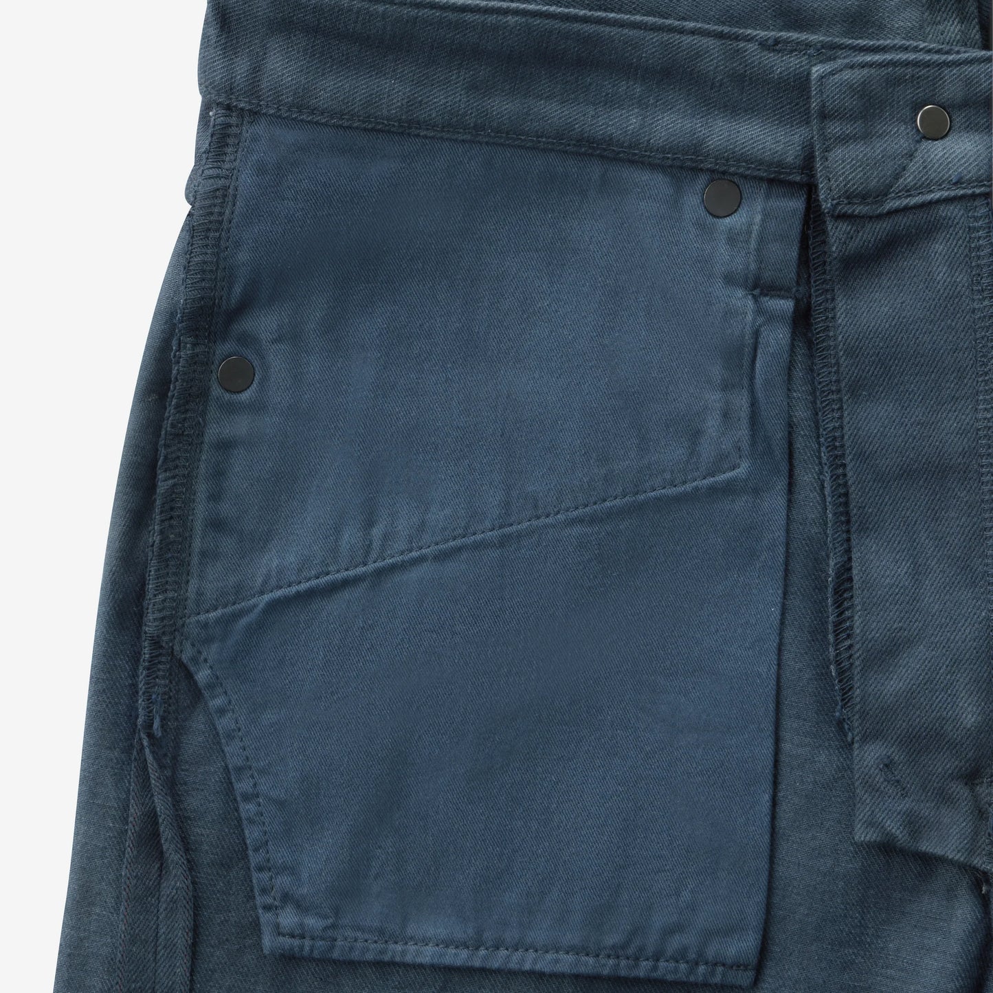 Mud&Natural Indigo Dyed Jeans Straight Fit