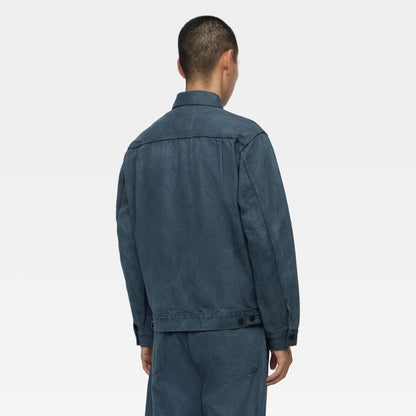 Mud & Natural Indigo Dyed Denim Jacket