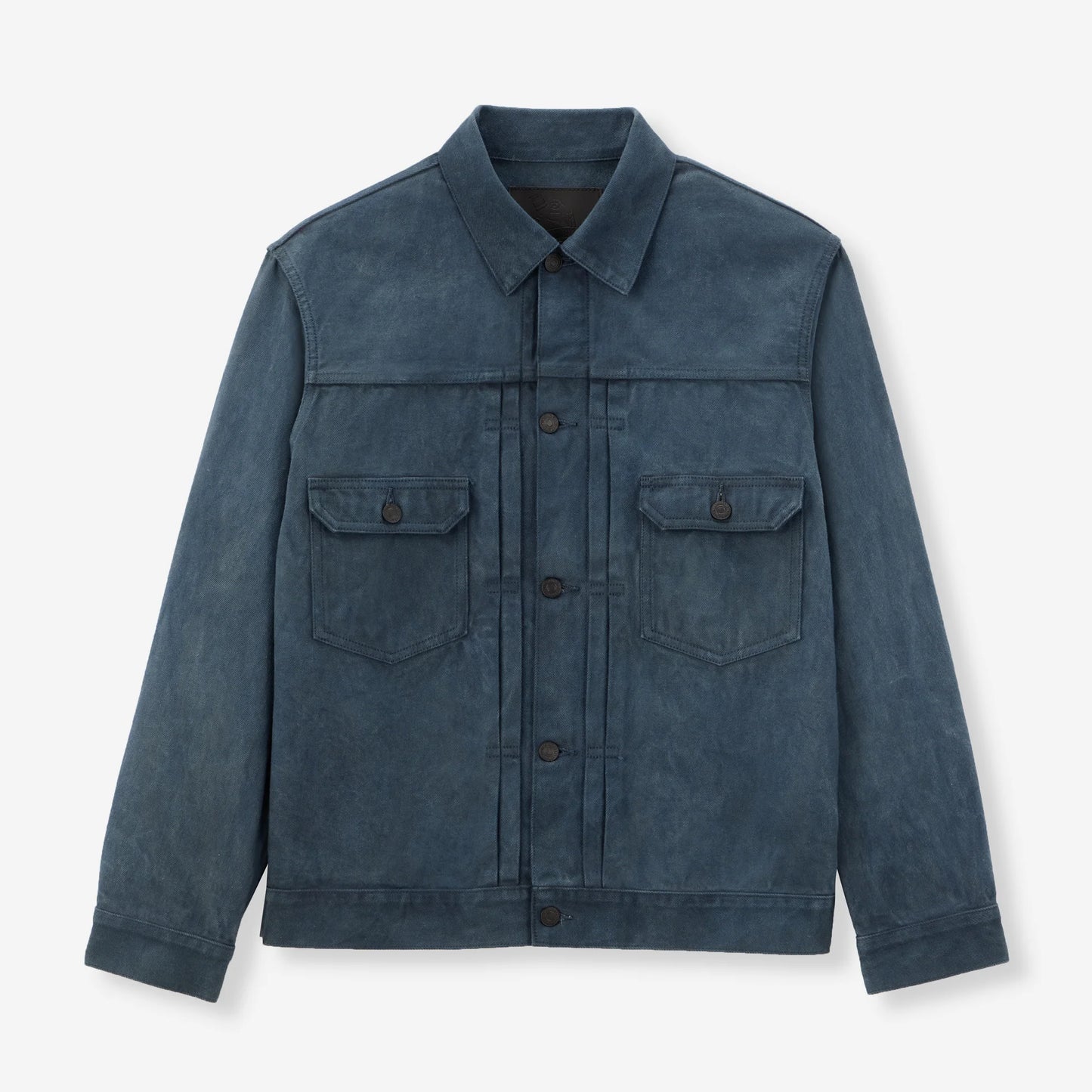 Mud & Natural Indigo Dyed Denim Jacket