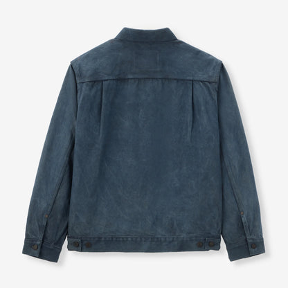 Mud & Natural Indigo Dyed Denim Jacket