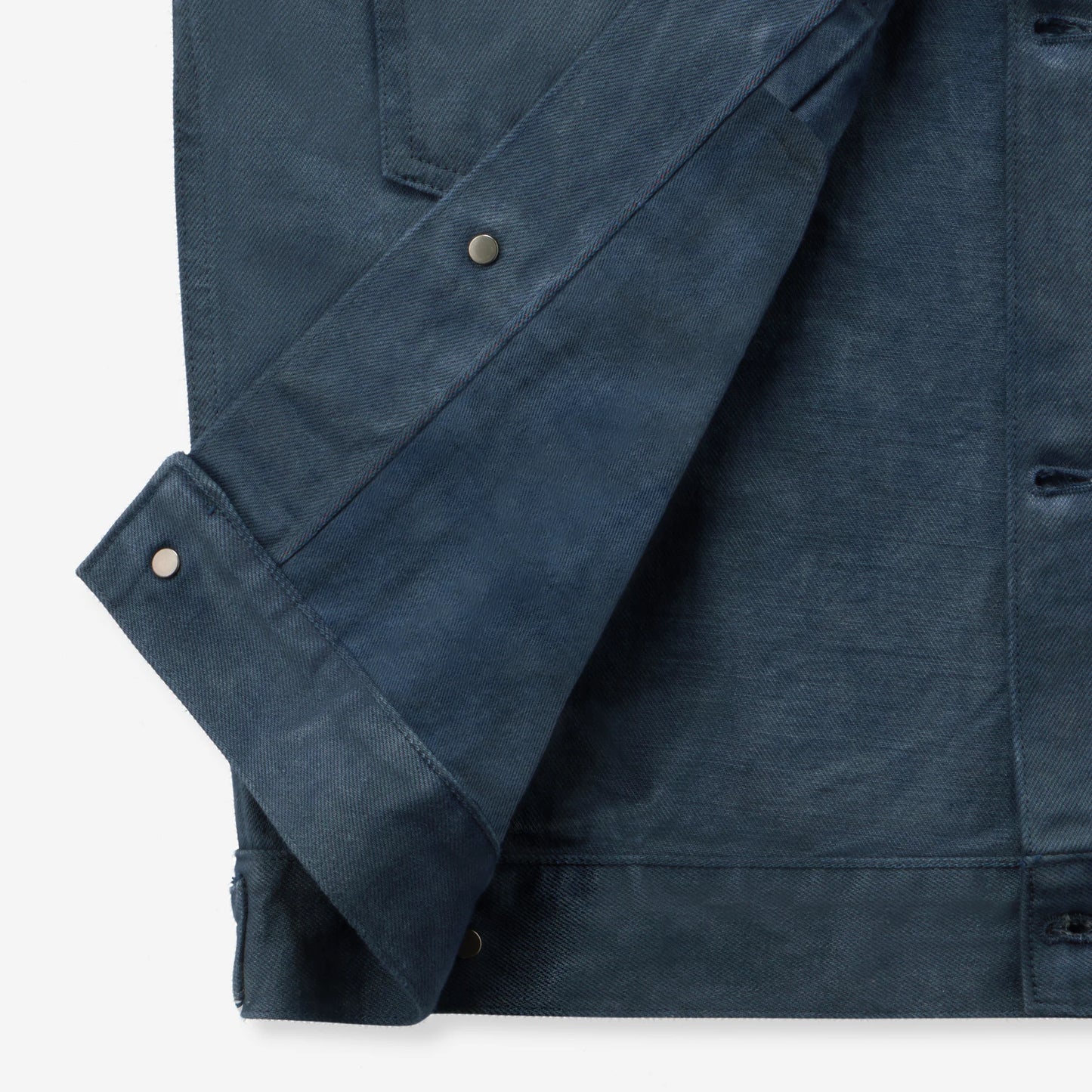 Mud & Natural Indigo Dyed Denim Jacket