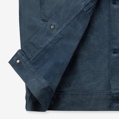 Mud & Natural Indigo Dyed Denim Jacket