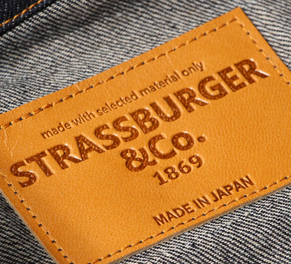 STRASSBURGER＆CO.(ストラスバーガー) JUMBO 14.5oz セルビッチ 1st デニムジャケット WWⅡ【SBJ-145-301】