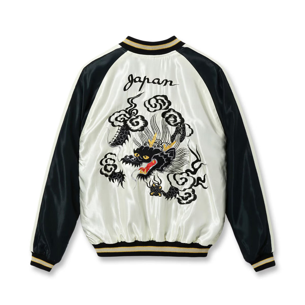 TOYO ENTERPRISE(東洋エンタープライズ) TAILOR TOYO（テーラー東洋） Lot No. TT15877-119 / Mid 1950s Style Acetate Souvenir Jacket “ROARING TIGER” × “BLACK DRAGON”