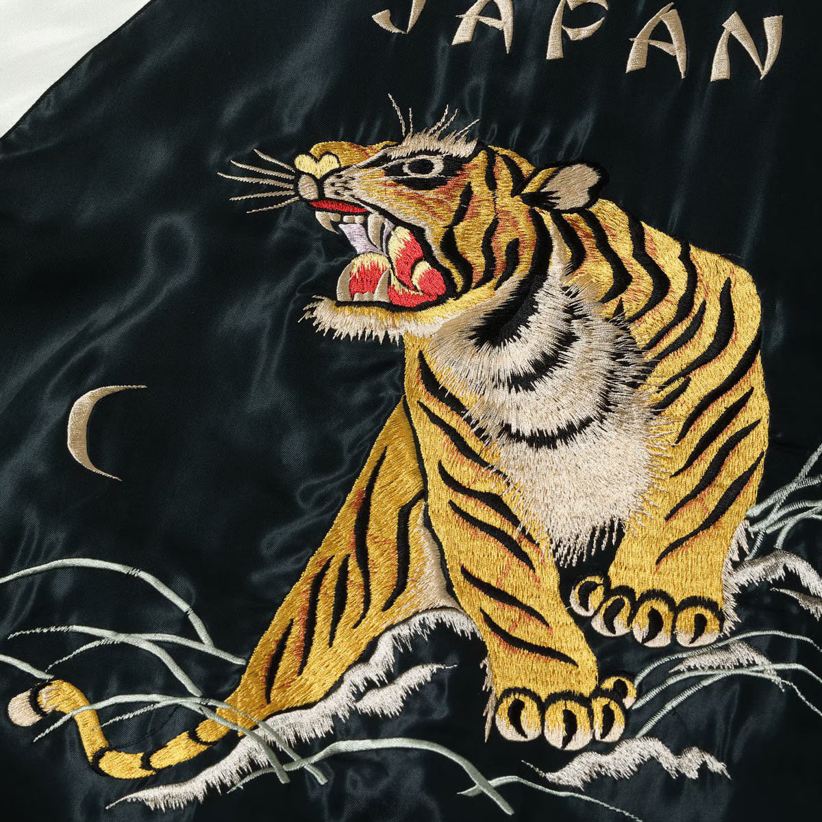 TOYO ENTERPRISE(東洋エンタープライズ) TAILOR TOYO（テーラー東洋） Lot No. TT15877-119 / Mid 1950s Style Acetate Souvenir Jacket “ROARING TIGER” × “BLACK DRAGON”