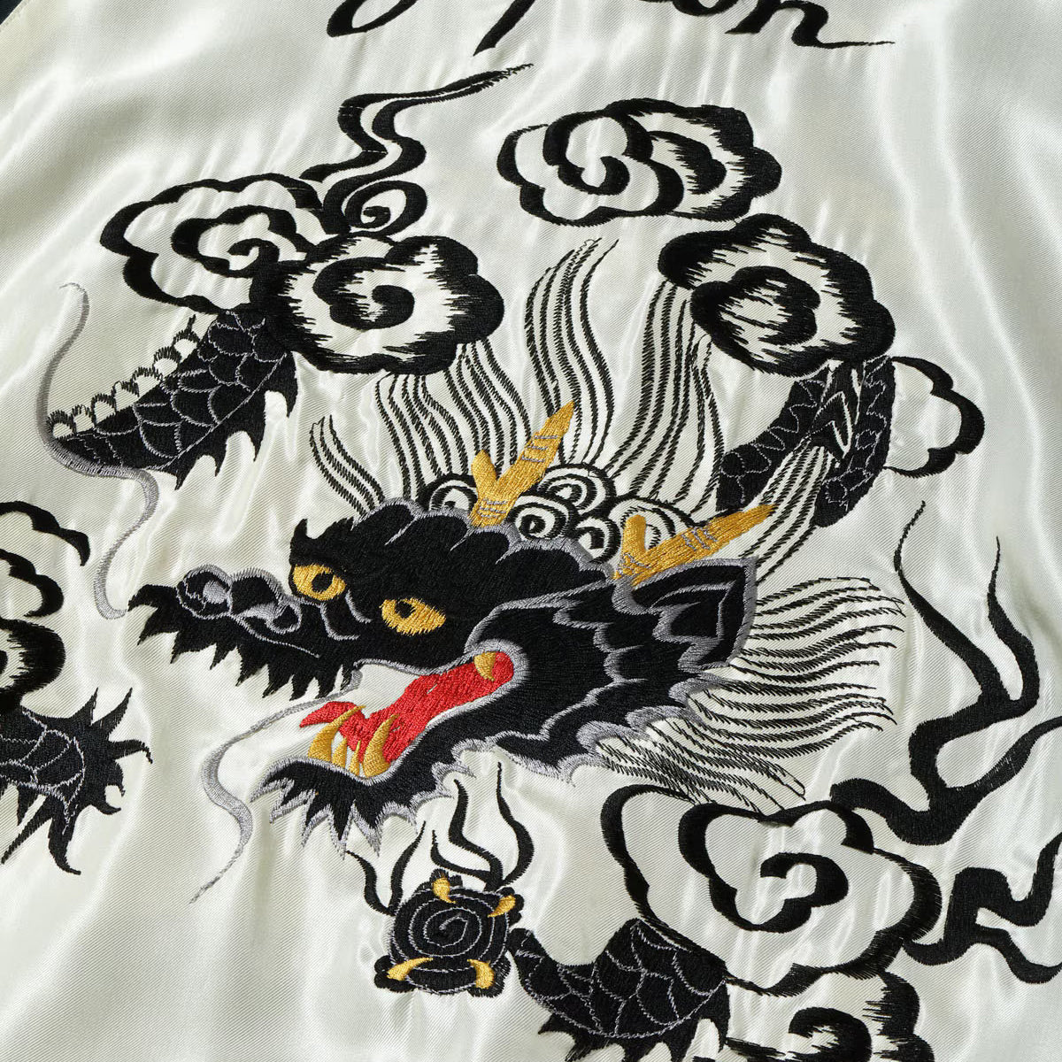 TOYO ENTERPRISE(東洋エンタープライズ) TAILOR TOYO（テーラー東洋） Lot No. TT15877-119 / Mid 1950s Style Acetate Souvenir Jacket “ROARING TIGER” × “BLACK DRAGON”