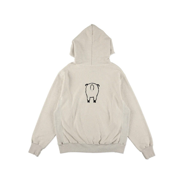 BOWWOW(バウワウ) BEAT ARMY HOODIE AGED BW261-BAH OATMEAL