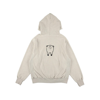 BOWWOW(バウワウ) BEAT ARMY HOODIE AGED BW261-BAH OATMEAL