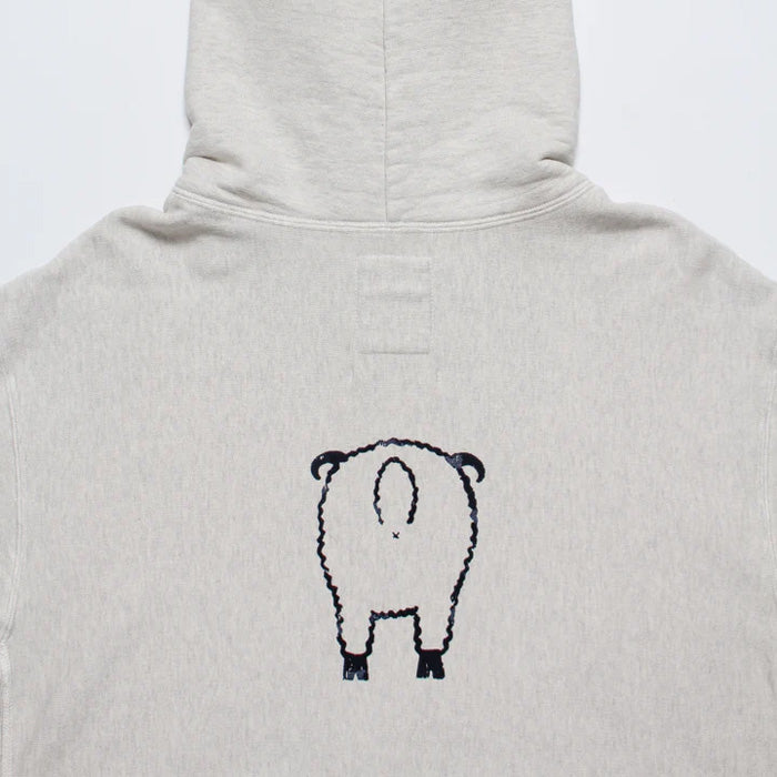 BOWWOW(バウワウ) BEAT ARMY HOODIE AGED BW261-BAH OATMEAL