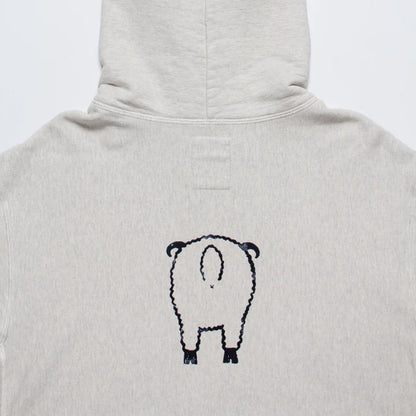 BOWWOW(バウワウ) BEAT ARMY HOODIE AGED BW261-BAH OATMEAL
