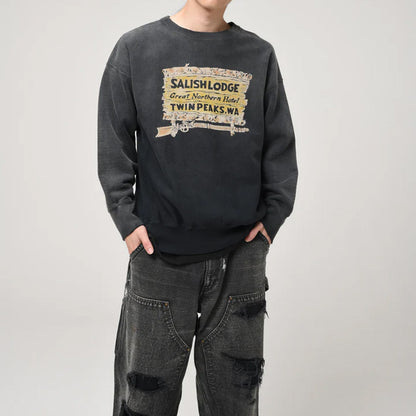BOWWOW(バウワウ) SALISH LODGE SWEATSHIRT AGED BW261-SLSS