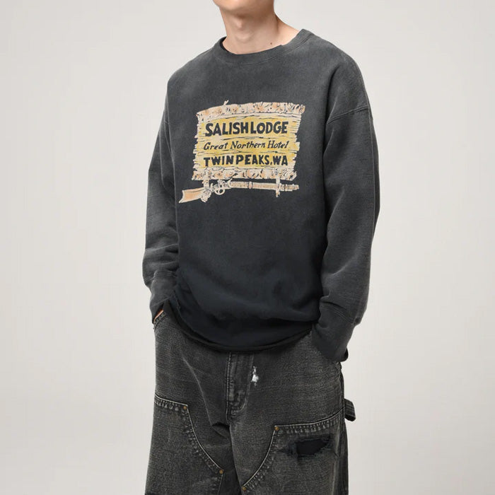 BOWWOW(バウワウ) SALISH LODGE SWEATSHIRT AGED BW261-SLSS