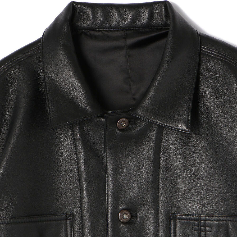 Schott(ショット) LAMB LEATHER COVERALL JACKET/ラムレザー カバーオール