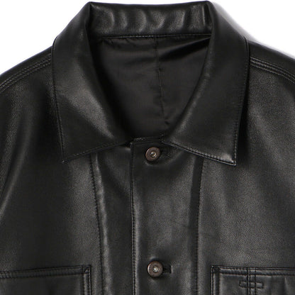 Schott(ショット) LAMB LEATHER COVERALL JACKET/ラムレザー カバーオール