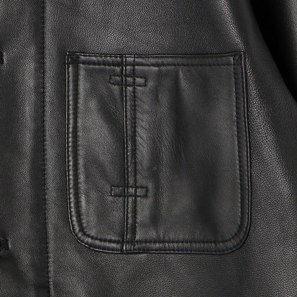 Schott(ショット) LAMB LEATHER COVERALL JACKET/ラムレザー カバーオール