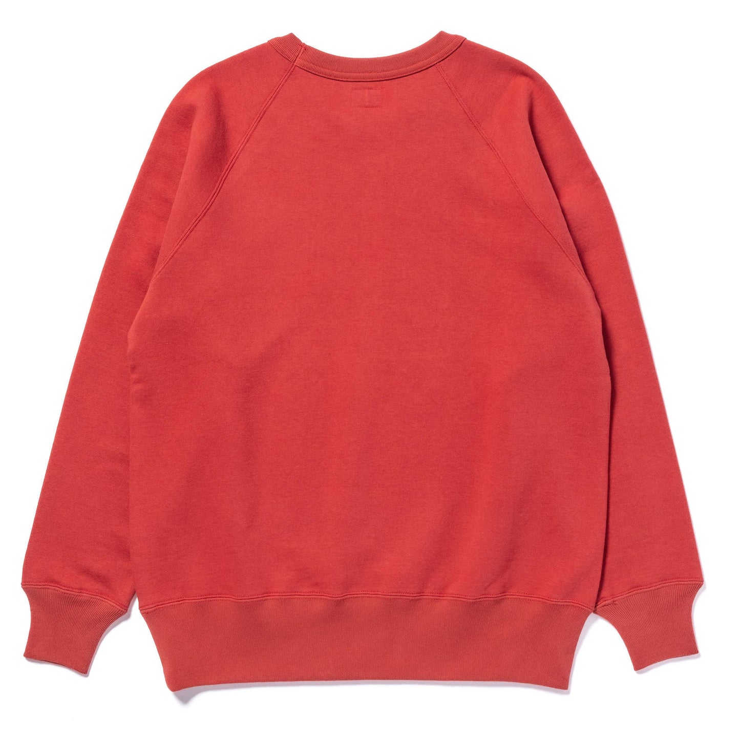 9 OZ. LOOPWHEEL RAGLAN SWEATSHIRT:CHERRY
