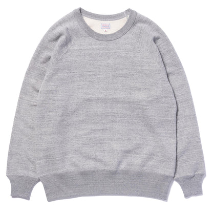 9 OZ. LOOPWHEEL RAGLAN SWEATSHIRT:GRAY
