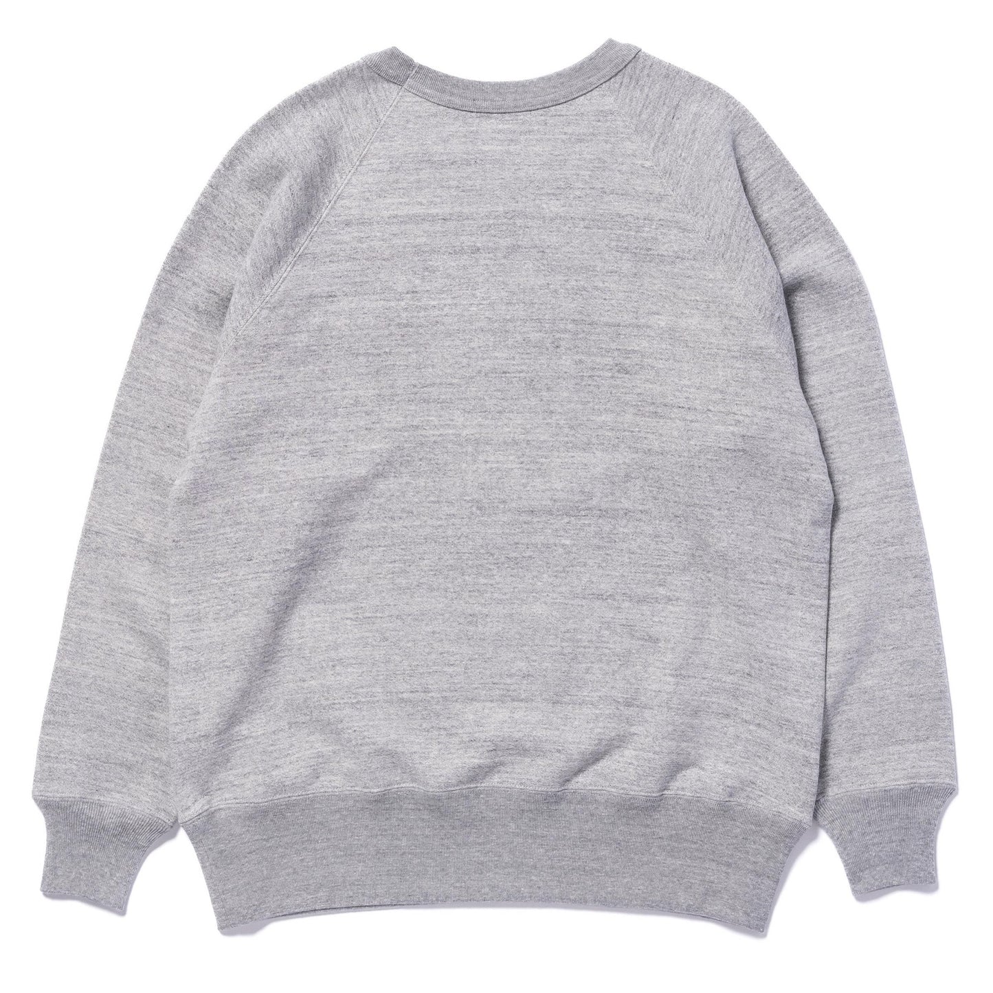 9 OZ. LOOPWHEEL RAGLAN SWEATSHIRT:GRAY