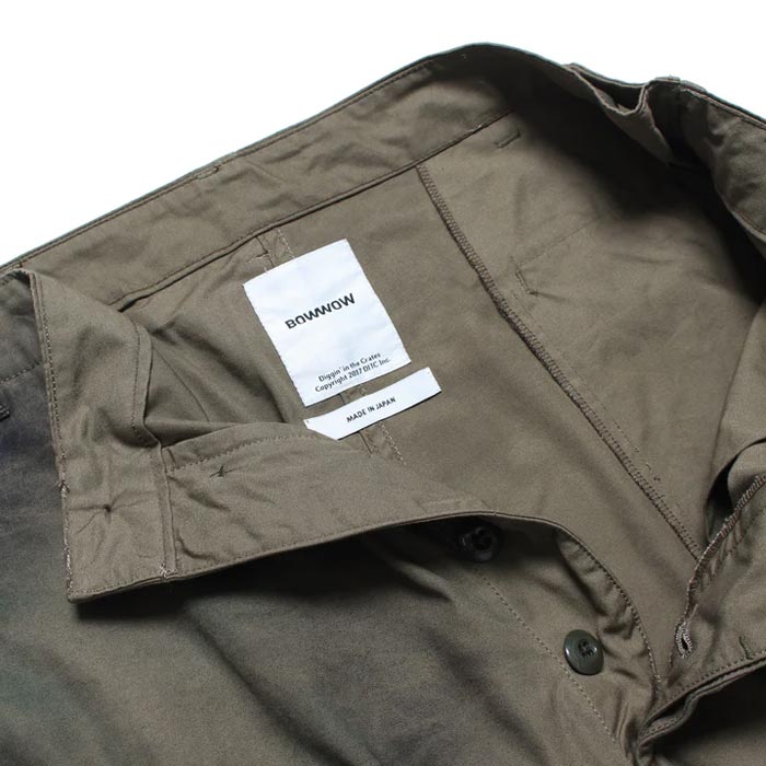 バウワウ BW241-JFPC JUNGLE FATIGUE CARGO PANTS SPRAY CAMO メンズ カーゴパンツ グリンベレー