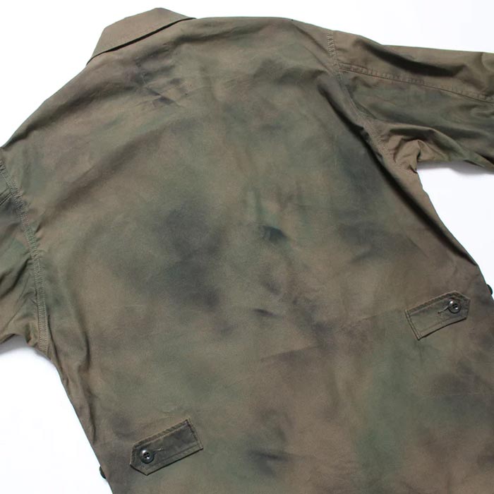 バウワウ BW241-JFJC JUNGLE FATIGUE JACKET SPRAY CAMO メンズ アウター ジャケット グリンベレー