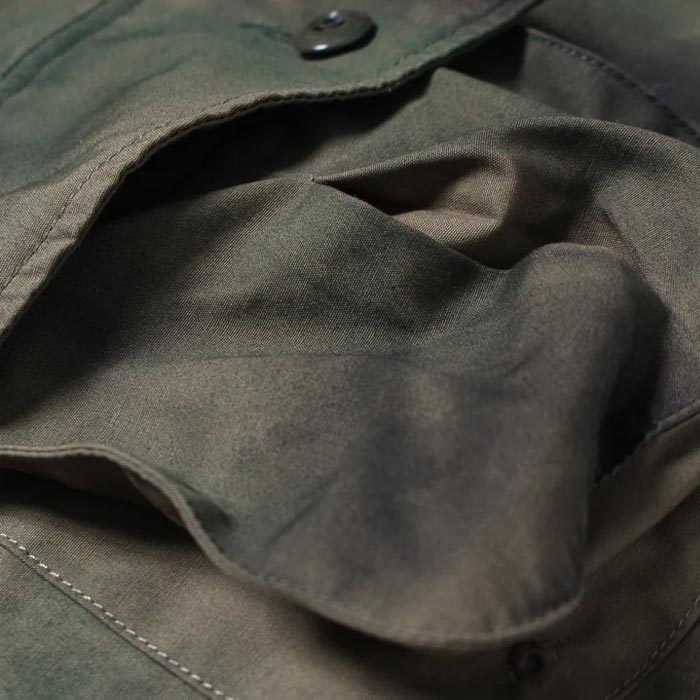 バウワウ BW241-JFJC JUNGLE FATIGUE JACKET SPRAY CAMO メンズ アウター ジャケット グリンベレー