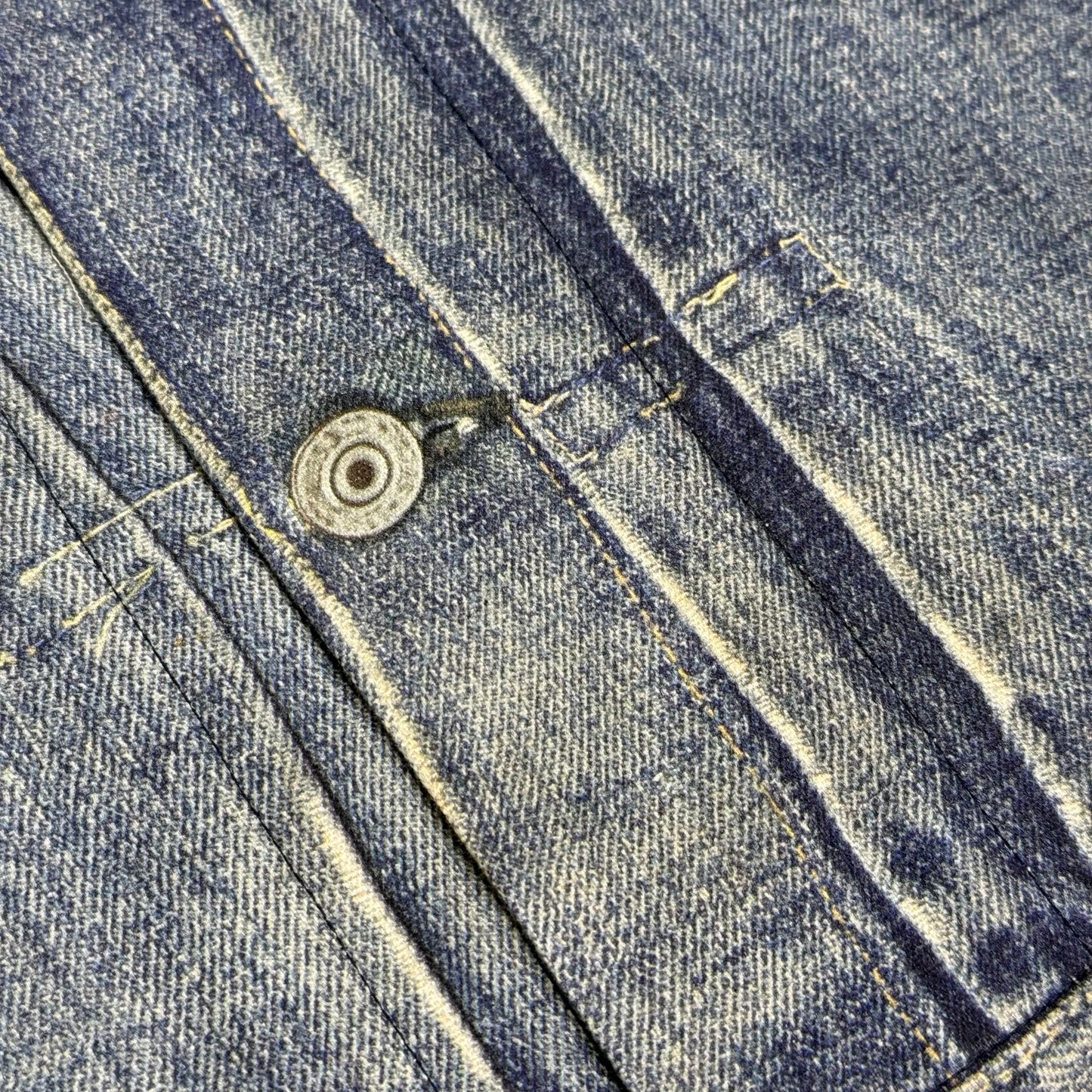 Trompe l'oeil Denim Jacket