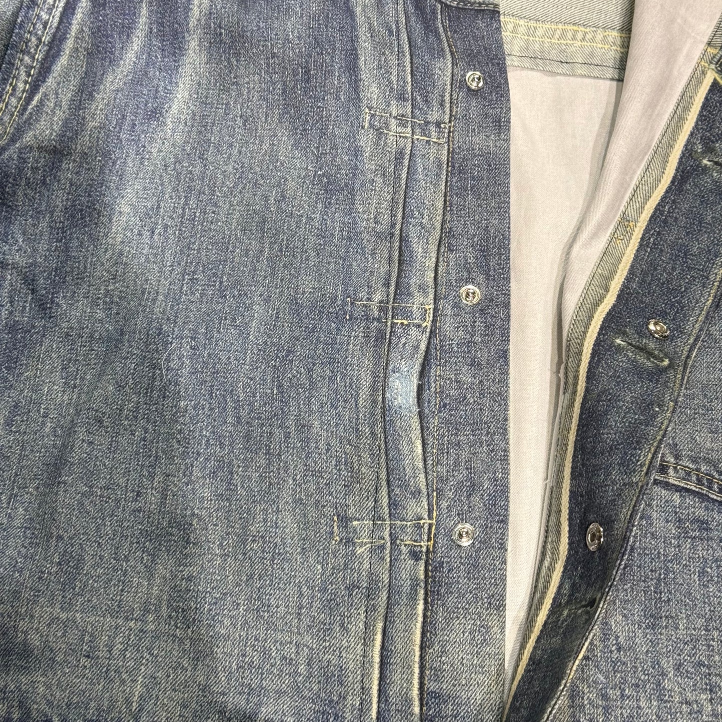 Trompe l'oeil Denim Jacket