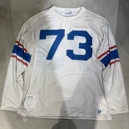 Trompe l'oeil Football T-shirts(L/S)