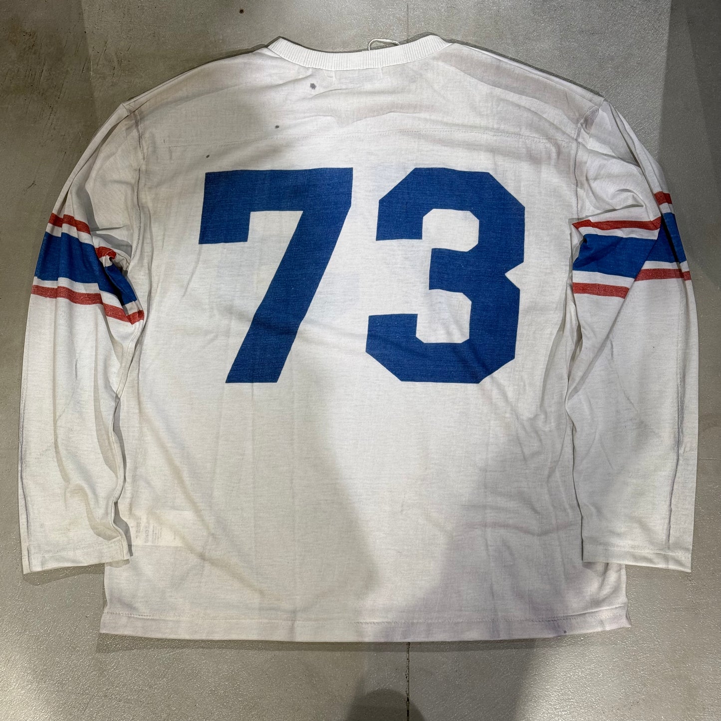 Trompe l'oeil Football T-shirts(L/S)