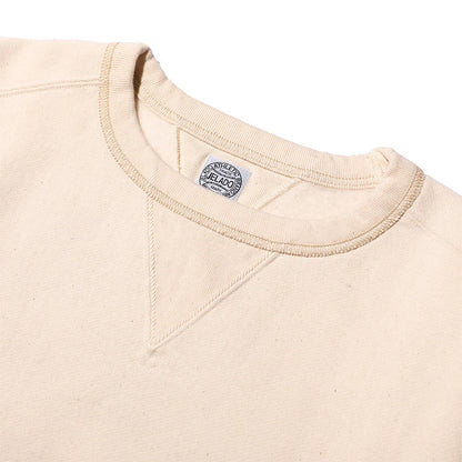 ジェラード AB73249 Champs Plain フリーダムスリーブ 丸胴 クルーネック スウェット バニラ