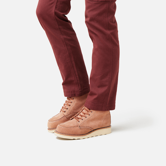 レッドウィング ICON_W STYLE NO.3319 6" Classic Moc 6インチ クラシックモック ピンク レディース