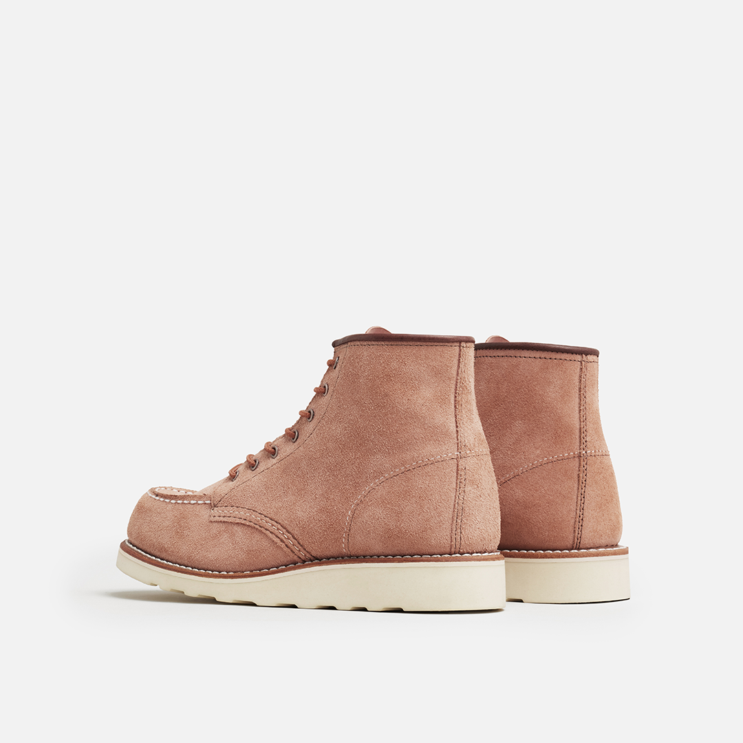 レッドウィング ICON_W STYLE NO.3319 6" Classic Moc 6インチ クラシックモック ピンク レディース