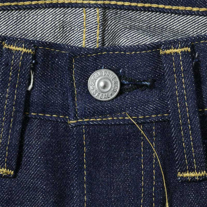 シュガーケーン Lot No. SC49005 / SUGAR CANE Super “Denim” Collectibles #05 14.25oz. BLUE DENIM WAIST OVERALLS “1942” MODEL ストレート ジーンズ デニム ノンウォッシュ メンズ