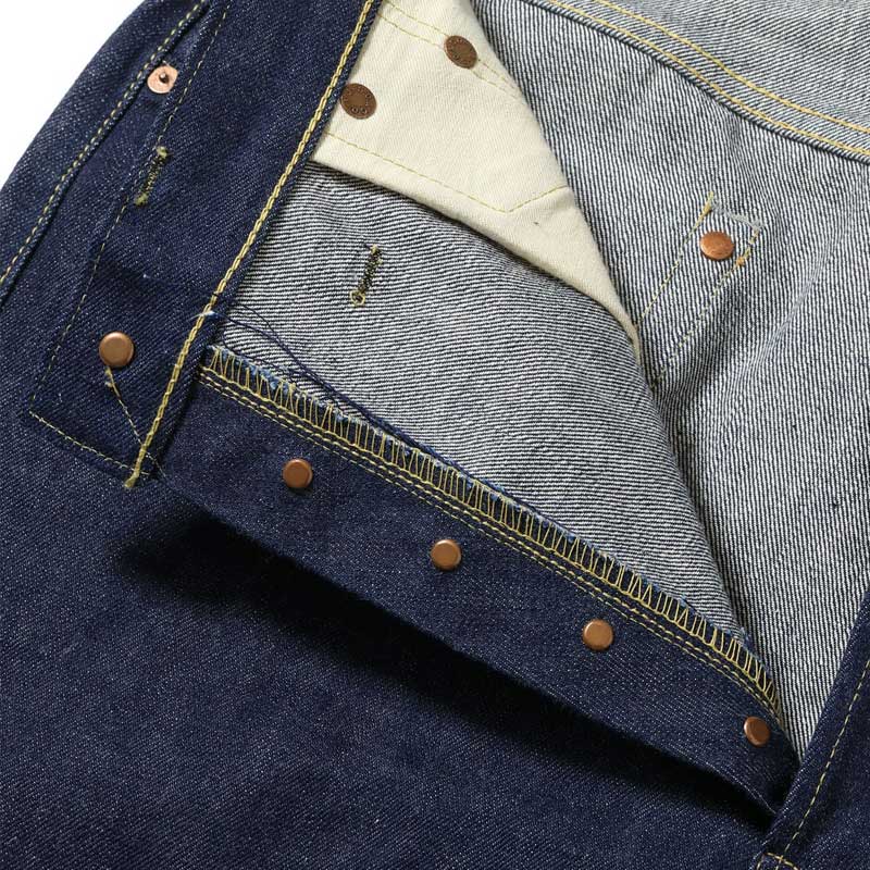 シュガーケーン Lot No. SC49005 / SUGAR CANE Super “Denim” Collectibles #05 14.25oz. BLUE DENIM WAIST OVERALLS “1942” MODEL ストレート ジーンズ デニム ノンウォッシュ メンズ