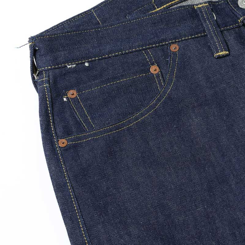 シュガーケーン Lot No. SC49005 / SUGAR CANE Super “Denim” Collectibles #05 14.25oz. BLUE DENIM WAIST OVERALLS “1942” MODEL ストレート ジーンズ デニム ノンウォッシュ メンズ