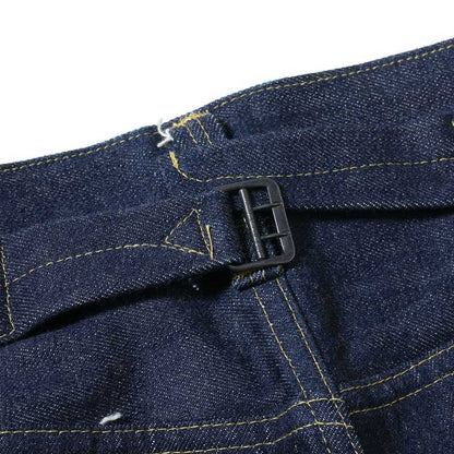 シュガーケーン Lot No. SC49005 / SUGAR CANE Super “Denim” Collectibles #05 14.25oz. BLUE DENIM WAIST OVERALLS “1942” MODEL ストレート ジーンズ デニム ノンウォッシュ メンズ