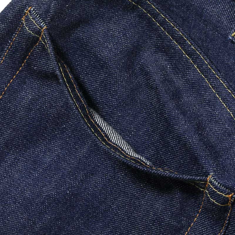 シュガーケーン Lot No. SC49005 / SUGAR CANE Super “Denim” Collectibles #05 14.25oz. BLUE DENIM WAIST OVERALLS “1942” MODEL ストレート ジーンズ デニム ノンウォッシュ メンズ