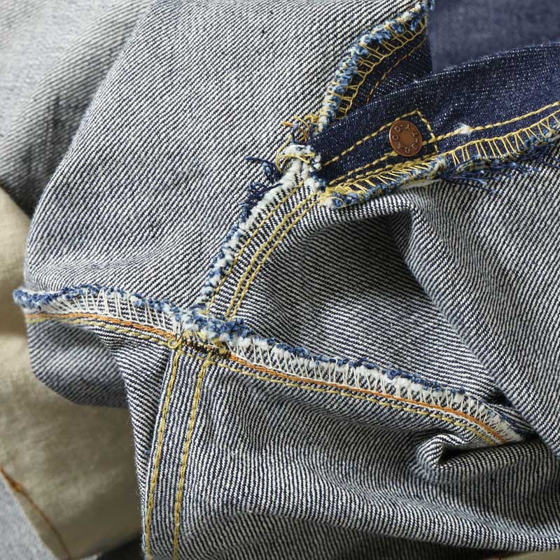 シュガーケーン Lot No. SC49005 / SUGAR CANE Super “Denim” Collectibles #05 14.25oz. BLUE DENIM WAIST OVERALLS “1942” MODEL ストレート ジーンズ デニム ノンウォッシュ メンズ