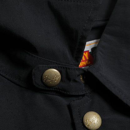 Tailored Logo Spring Warm Up Jacket / TR25SS-502:Black