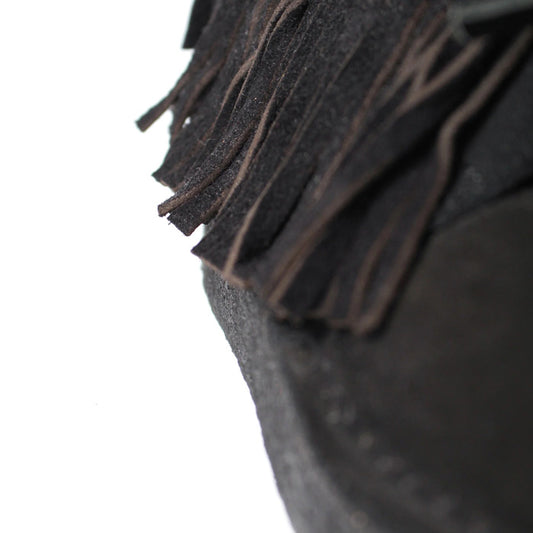 バウワウ RCG2302-CRFDT RECOGNIZE / CLARKS FRINGE DESERT TREK  BLACK SUEDE フリンジ デザートトレック ブラック メンズ
