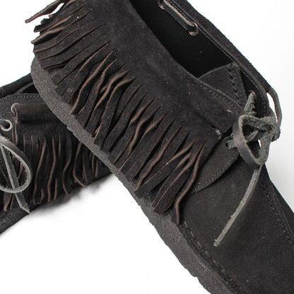 バウワウ RCG2302-CRFDT RECOGNIZE / CLARKS FRINGE DESERT TREK  BLACK SUEDE フリンジ デザートトレック ブラック メンズ