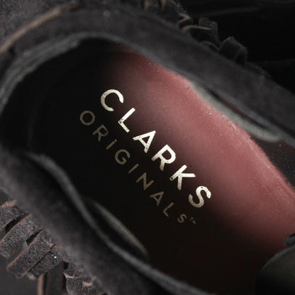バウワウ RCG2302-CRFDT RECOGNIZE / CLARKS FRINGE DESERT TREK  BLACK SUEDE フリンジ デザートトレック ブラック メンズ