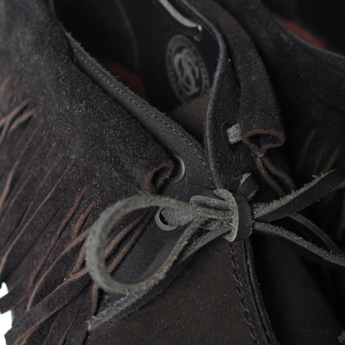 バウワウ RCG2302-CRFDT RECOGNIZE / CLARKS FRINGE DESERT TREK  BLACK SUEDE フリンジ デザートトレック ブラック メンズ