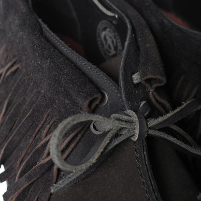 バウワウ RCG2302-CRFDT RECOGNIZE / CLARKS FRINGE DESERT TREK  BLACK SUEDE フリンジ デザートトレック ブラック メンズ