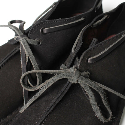 バウワウ RCG2302-CRFDT RECOGNIZE / CLARKS FRINGE DESERT TREK  BLACK SUEDE フリンジ デザートトレック ブラック メンズ