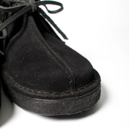 バウワウ RCG2302-CRFDT RECOGNIZE / CLARKS FRINGE DESERT TREK  BLACK SUEDE フリンジ デザートトレック ブラック メンズ
